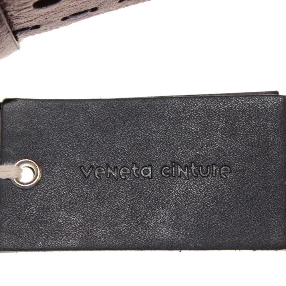 Veneta Cinture NWT Classic Belt Size 85 (US 32) in Brown Leather Made in Italy